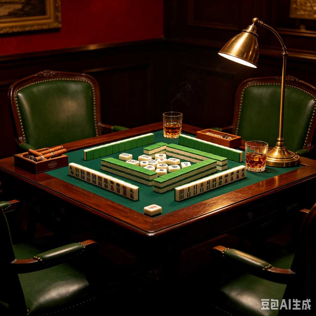 smooth print surface mahjong tiles