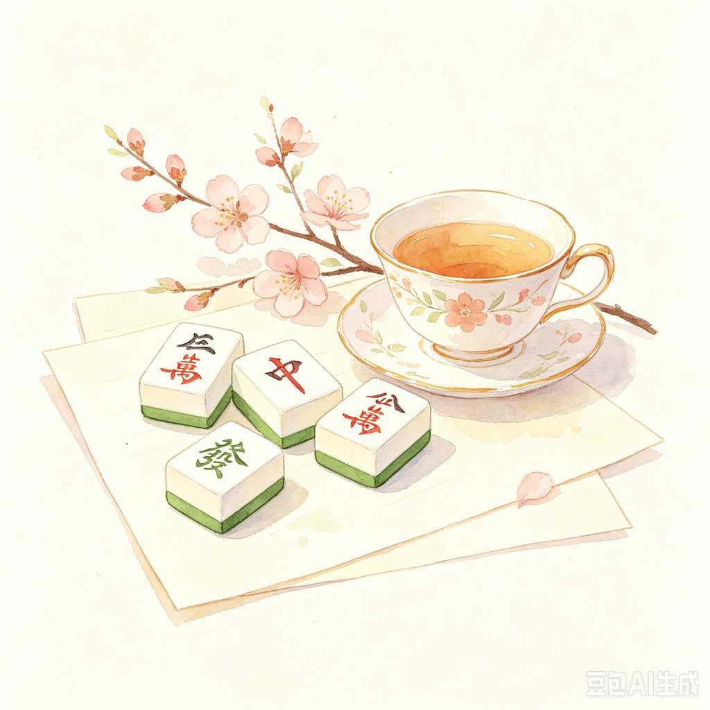 hard case travel mahjong box