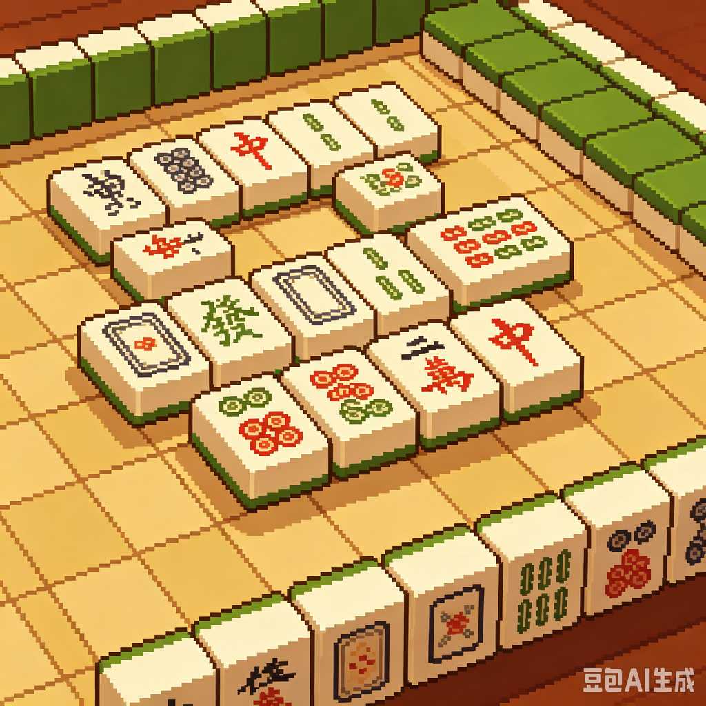 crystal mahjong tiles