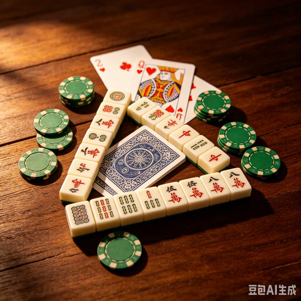 space saving mahjong game set