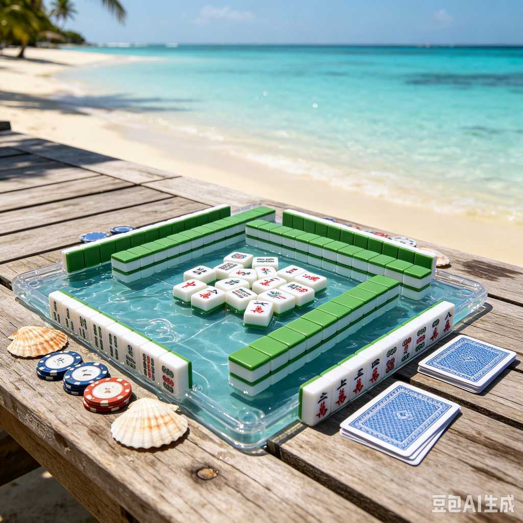 adult senior mahjong game set